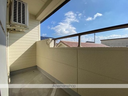 クレイドル橋谷Ⅰ・Ⅱ[1K/26m2]のバルコニー