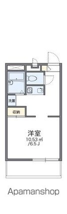 レオパレス野溝[1K/23.18m2]の間取図