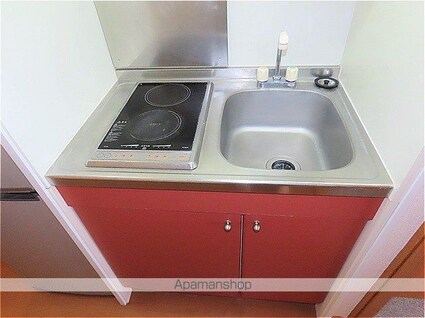 レオパレスＷＨＩＴＥ　ＷＥＬＬ[1K/23.18m2]のキッチン