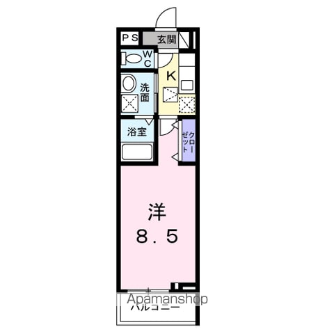 【アプロディール新横浜の間取り】