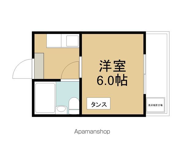 コーポよねだの間取り写真