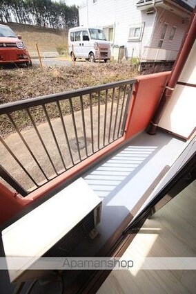 ビザビ[1K/20m2]のバルコニー