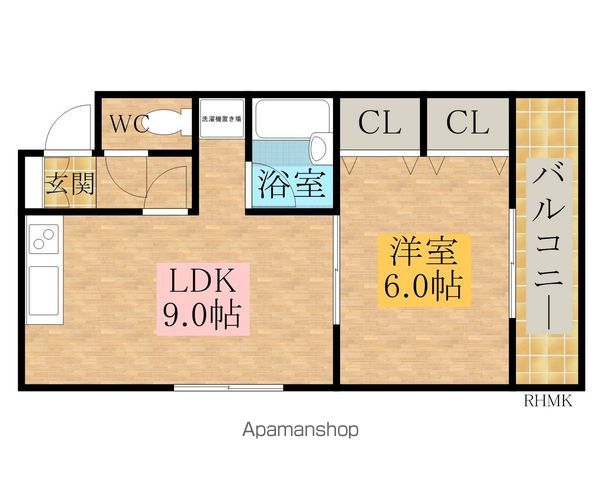 プレステージフジ久米田壱番館の間取り写真