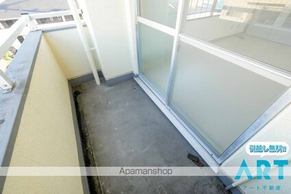 レジデンスヨコオ[1K/22.31m2]のバルコニー