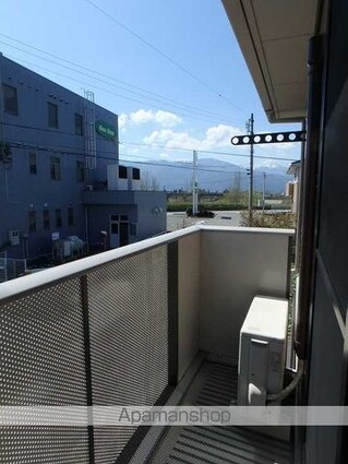 グランシャリオ優Ａ[2K/43.75m2]のバルコニー