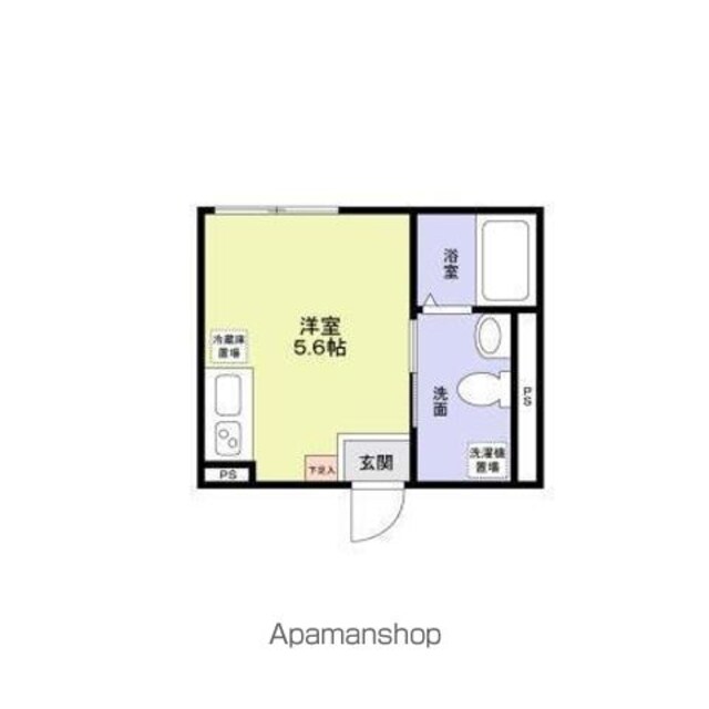 Ａｖｅｎｉｒ中野[1R/16.01m2]の間取図