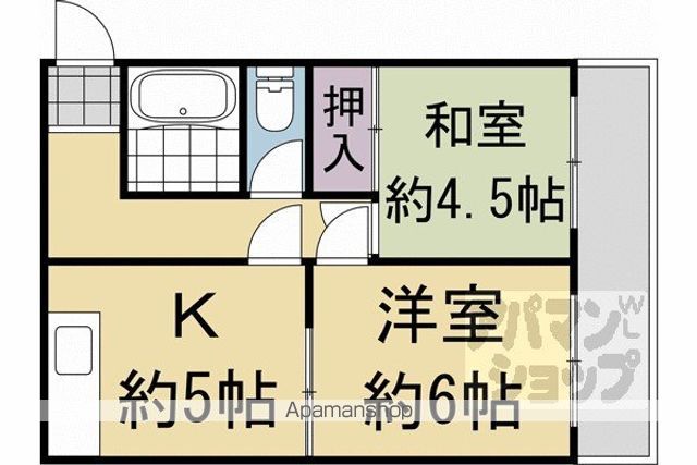 リベール嵯峨嵐山の間取り写真