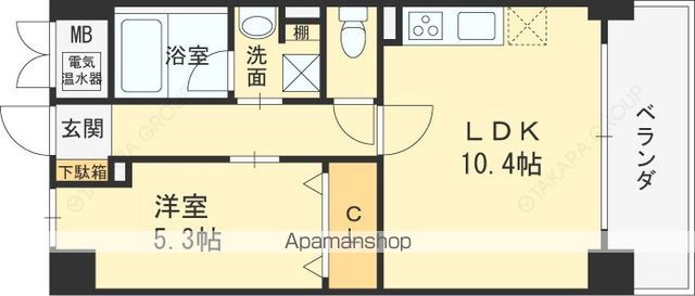 RESIDENCE MIWAの間取り写真