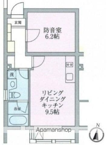 アルティスタの間取り写真