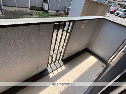 ラポール　Ａ[1LDK/45.67m2]のバルコニー