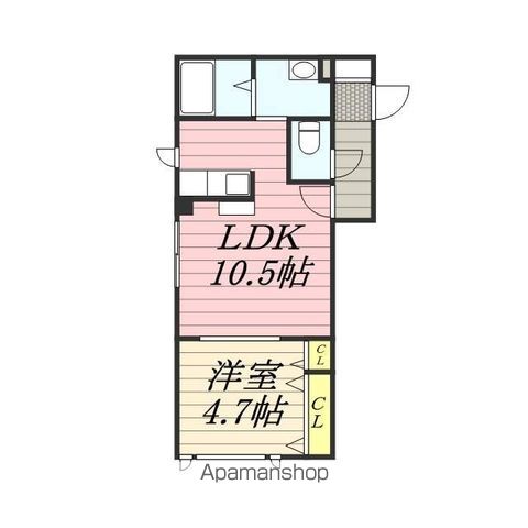 HIGH STAGE 学園前の間取り写真