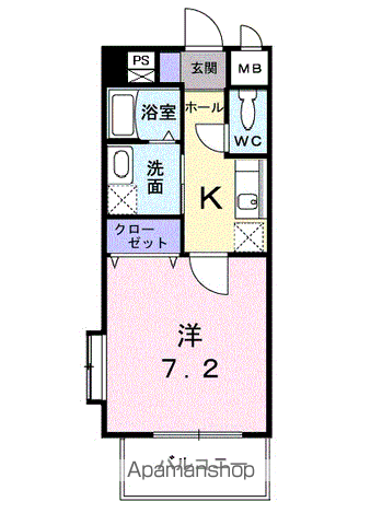 MISMO三鷹の間取り写真