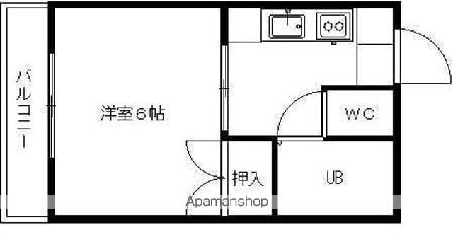 あるふぁIIの間取り写真