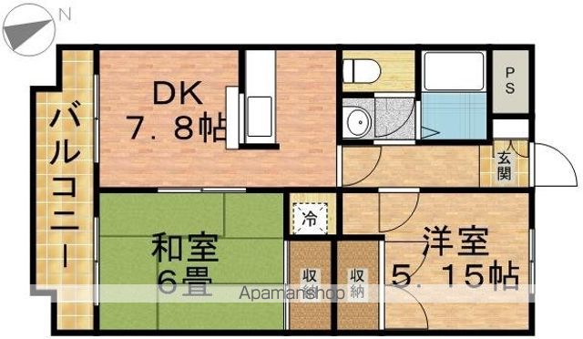 アーバンス山茂の間取り写真