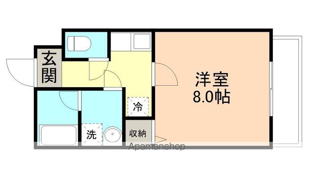 【和歌山市北中島のマンションの間取り】