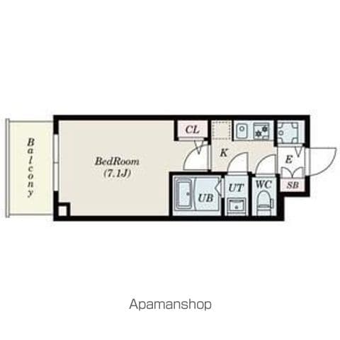 SーRESIDENCE天満GRACISの間取り写真