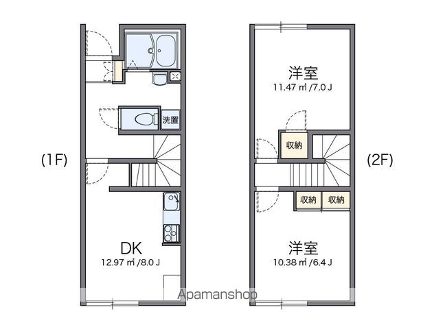 レオパレスクレオの間取り