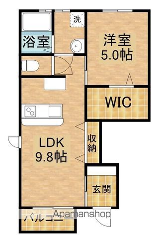 LOTUS住吉の間取り写真