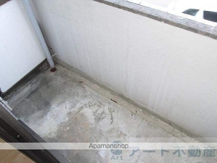 ジョイフル第２祝谷[1K/24.65m2]のバルコニー