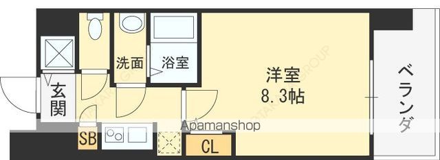 SーRESIDENCE緑橋駅前の間取り写真