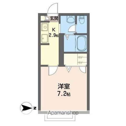フルール八橋の間取り写真