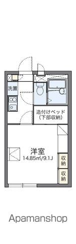 レオパレス屋形原の間取り写真