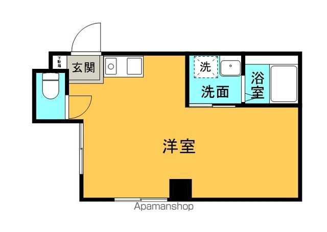 74パークマンションの間取り写真