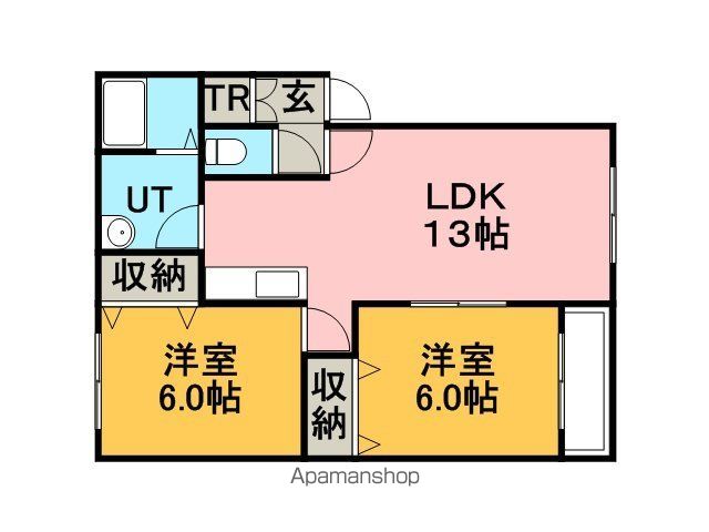 グランボヌールIIの間取り写真