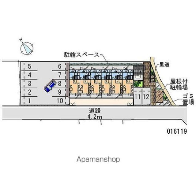 レオパレスＶｉｖｌｅ．Ｋ[1K/23.18m2]の共用部1