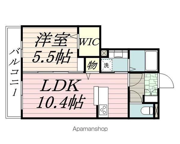 クレシアコートの間取り