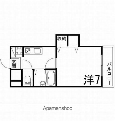 ジュネス神屋町の間取り写真