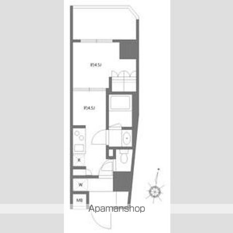グランパセオ清澄白河Ⅱの間取り