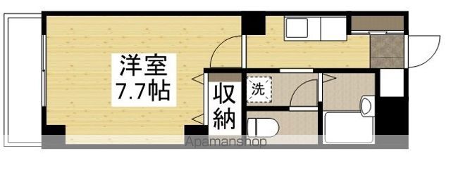 NMB.B.新倉敷の間取り写真
