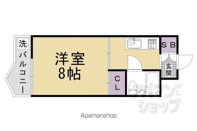 SHIOEハイツ アミーゴの間取り写真