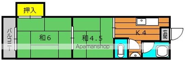 永秀建設ビルの間取り写真