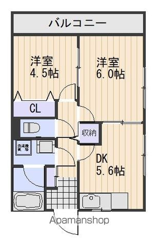 メゾン福泉の間取り写真