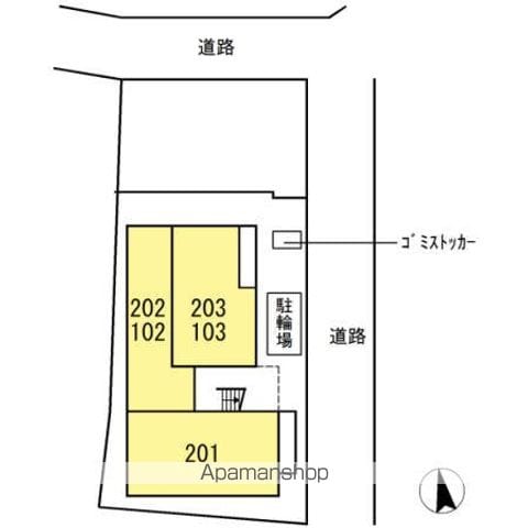 ルミナス 201 ｜ 東京都中野区中央５丁目30-12（賃貸アパート1LDK・2階・37.92㎡） その18