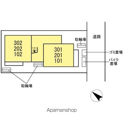 レジデンス代官町 101 ｜ 神奈川県平塚市代官町27-12（賃貸アパート1LDK・1階・29.64㎡） その12