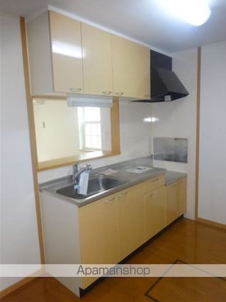 プレシャスコートＫ東松江Ⅱ[1LDK/44.77m2]のキッチン