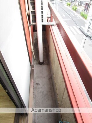 東京都杉並区梅里２丁目[1K/16m2]のバルコニー