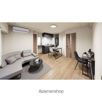 デュオメゾン渋谷松濤[1LDK/40.27m2]のリビング・居間2