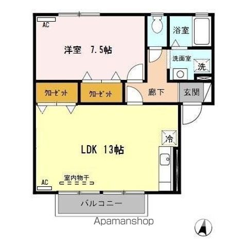 ルミエール池田の間取り写真