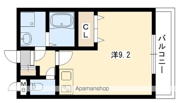 メゾンドアヴェルVの間取り写真