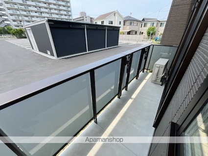 Ｐａｌａｉｓ　Ｐｏｉｒｅ（パレ・ポワール）　Ｂ棟[2LDK/56.13m2]のバルコニー