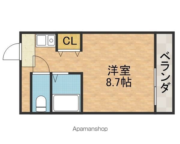 アプレシオ西冠Iの間取り写真