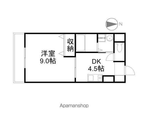 コザックスの間取り写真