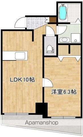 トウイナーズマンションの間取り写真