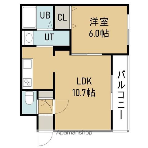 BRILLER五稜郭の間取り写真