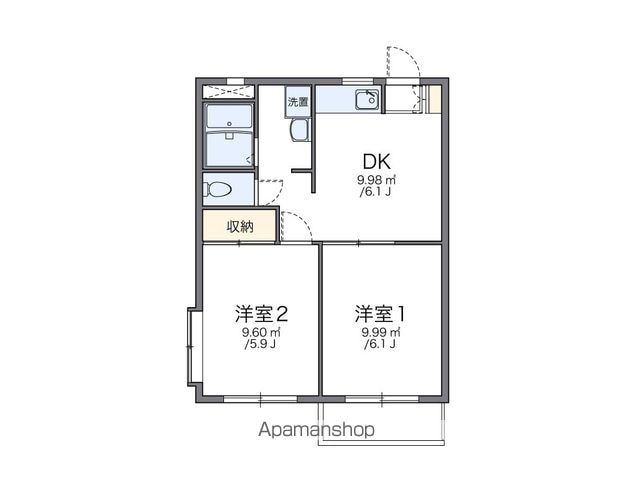 レオパレスANNEX新川崎の間取り写真