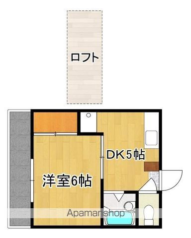 パレス国母の間取り写真